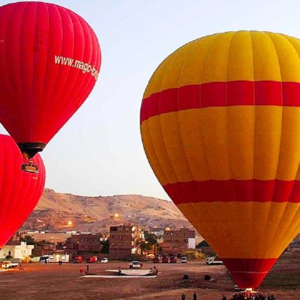 Fabulous Hot Air Balloon Ride in Luxor, Egypt